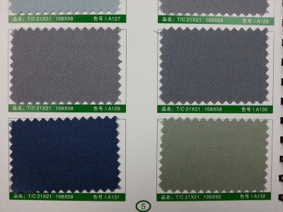 SD-DGYE   滌棉紗卡  T/C  21*21  108*58 細節-16